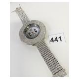 TECHNO LINK GENUINE DIAMOND STAINLESS STEEL