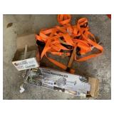 WELDING PIECES HALF BOX AND RATCHET STRAPS