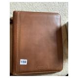 COACH ZIPPER NOTEPAD BRIEF CASE