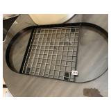 OVAL METAL HANGING POT RACK NEVER USED