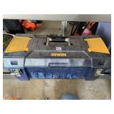 IRWIN JOB SITE TOOLBOX SIGNS OF USE NICE COND.