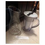 WATER PITCHER AND VASE