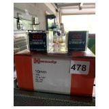 SEALED PACK OF HORNADY 10MM 180GR HP 500 BULLETS