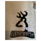 BROWNING STEEL SIGN