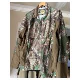CABELAï¿½S XL CAMO LIGHT WEIGHT JACKET REAL TREE