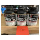 HORNADY H1000 POWDER FULL JARS 3 TOTAL
