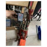 HORNADY LARGE BENCH MOUNT HAD PRESS WITH ELECTRIC