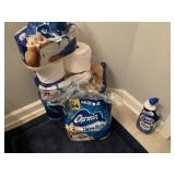 ASSORTED TOILET PAPER AND CLEANER
