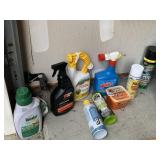 ASSORTED BUG KILLERS CLEANERS