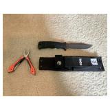 SOG SPECIALTY KNIFE W/ HOLDER & MULTI TOOL