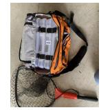 EMPTY BAIT BOXES IN SPIDER GEAR TACKLE BAG