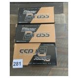 150 ROUNDS 9 MM BRASS AMO FMJ BLAZER