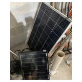 2 SOLAR PANNELS 1 LARGE 1 SMALL