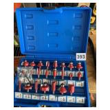 HILTEX WOOD WORKING BITS AND 1 ADDITIONAL UNUSED