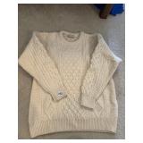 INSPIRE KNIT WEAR LOOMED IN IRELAND L SWEATER