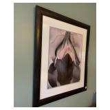 36" X 32" PRINT UNDER GLASS