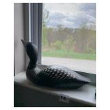 WOODEN WILDLIFE COMMON LOOM HAND DONE DUCK BY