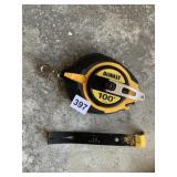SMALL DEWALT PRY BAY 100FT TAPE UNUSED BELT HOOK