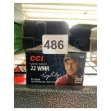 200 ROUNDS OF 22WMR HOLLOW POINT AMMO