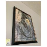 PICASSO PRINT OF NUDE WOMAN HOLDING HER KNEES 27