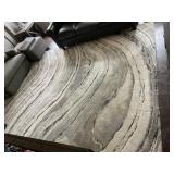 MODERN ACCENT RUG DOES HAVE 2 SPOTS NEEDS CLEANED