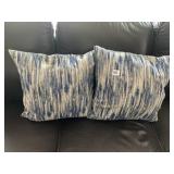 2 ACCENT PILLOWS