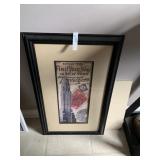 FRAMED NY PRINT