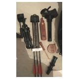 ARROWS, TRIPOD ETC.