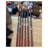 6 MAXIMA CARBON ARROWS 250 GR