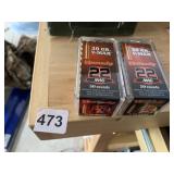 30 GR 22 MAG V MAX AMMO NEW