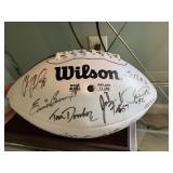STEELER AUTOGRAPH FOOTBALL W/ CASE