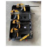 DEWALT CASE FOR DRILL AND WOOD WORKING SQUEEZE