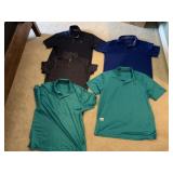 4 UNDER ARMOR SHORT SLEEVE LARGE T SHIRTS