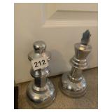 METAL CHESS PIECES