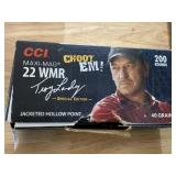 200 ROUNDS OF 22 WMR