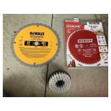 2 CONSTRUCTION BLADES DIABLO AND DEWALT BOTH NEW