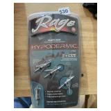 RGE HYPODERMIC 4 BROAD HEADS NEW