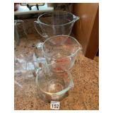 PYREX & ANCHOR HOCKING MEASURING CUPS