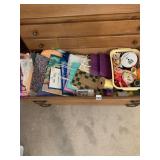DRAWER OF GIFT BAGS, RIBBON, ETC.