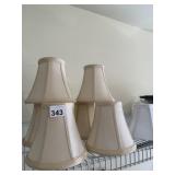 CLIP ON LAMP SHADES