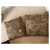 TWO MATCHING PILLOWS