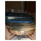 PYREX CASSEROLE BAKING DISHES