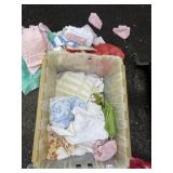 ASSORTED SHOP TOWELS IN FLIP TOP TOTE