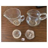 WATERFORD GLASS, MIKASA CANDLE HOLDER, WATER