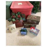 TIN WALL HANGINGS DECORATIVE BOX, LED LIGHTS