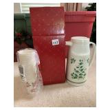 HOME FOR THE HOLIDAYS THERMAL CARAF