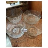 LARGE GLASS BOWLS 4