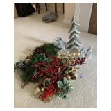 CERAMIC TREE, FERNS, BULBS, ETC.