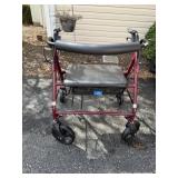 WALKER W/ SEAT LIFT TOP LIKE NEW CONDITION