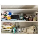 PLATES, CANDLES, CUPS, ETC.